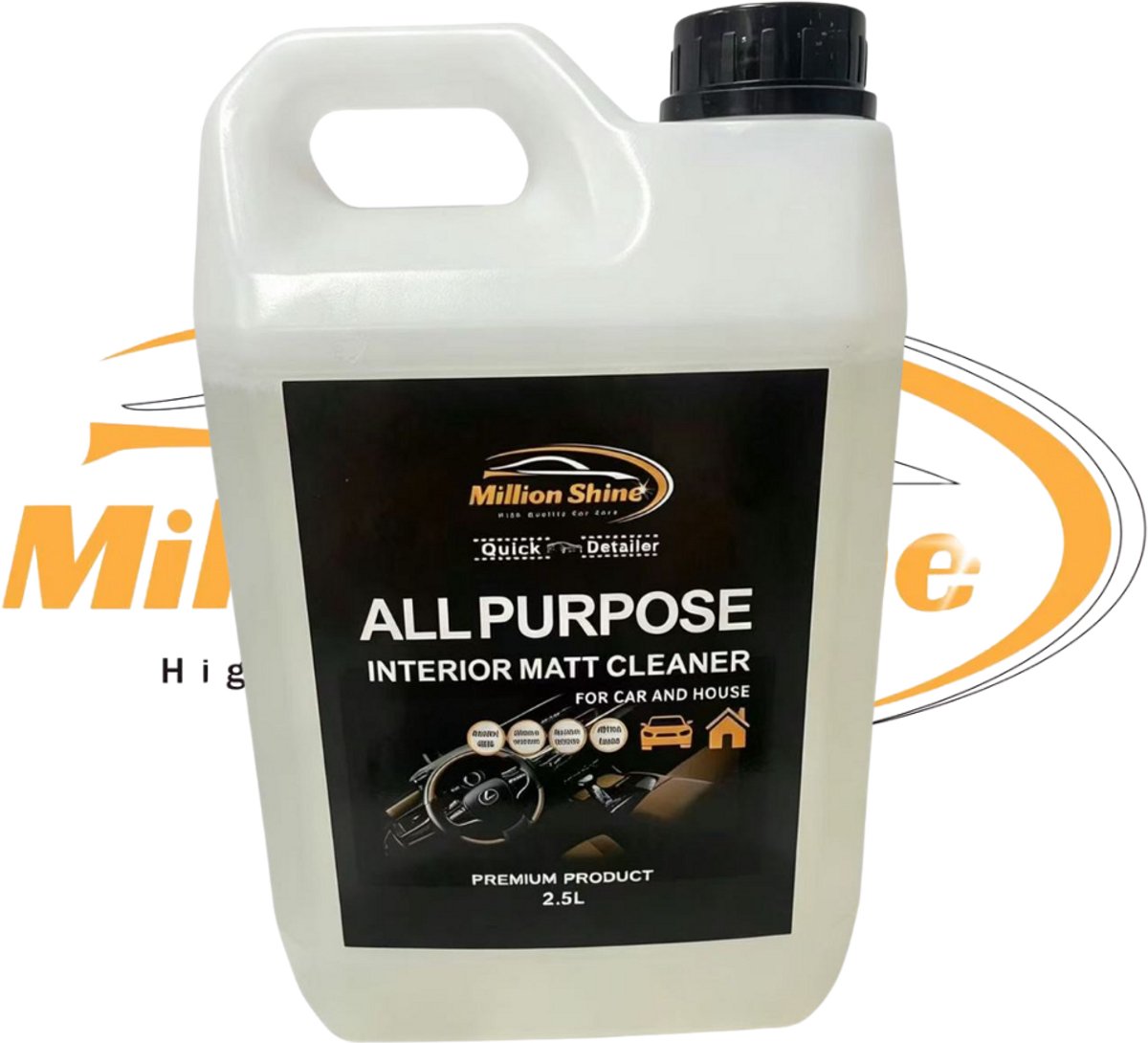 MillionShine All Purpose interior matt cleaner - 2.5 Liter