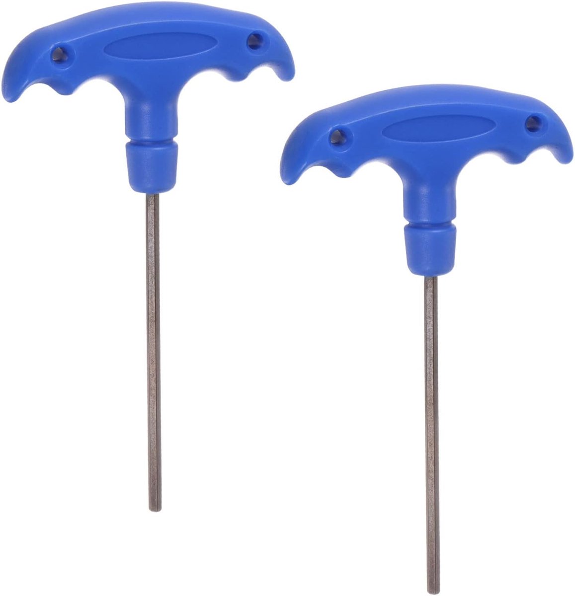 2 stuks H3 T-mango inbussleutel 3 mm S2 staal T-sleutel binnenzeskant reparatiegereedschap