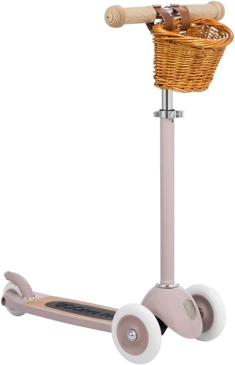 Kinderstep Dusty Pink - Lichtgewicht - Voor kinderen vanaf 2 jaar - Veilig en stijlvol - SnelShoppen