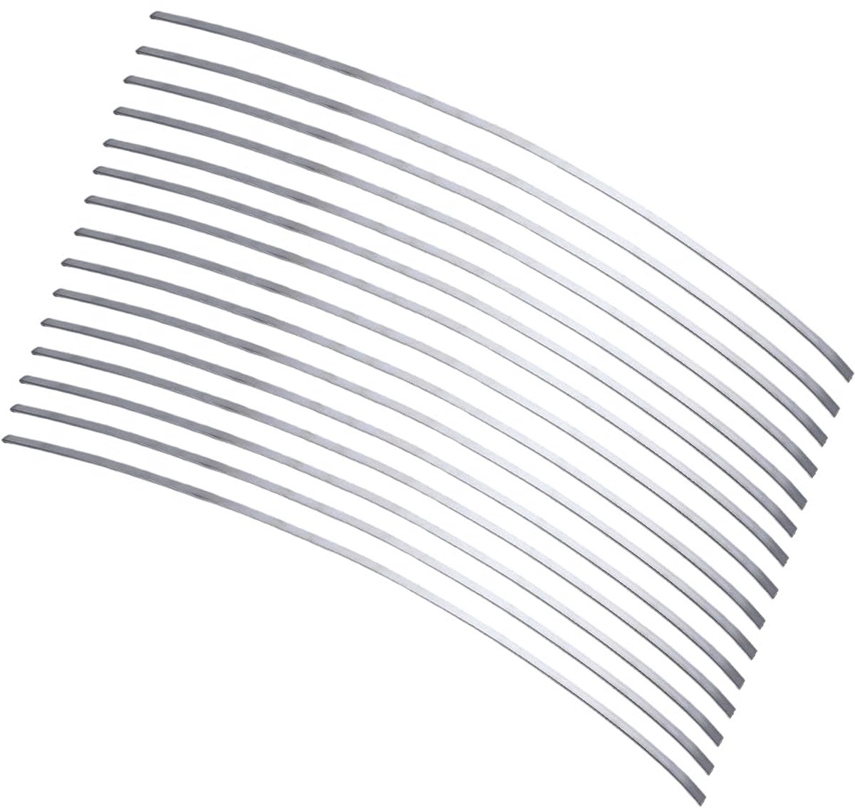 PandaHall 4 mm, 30 cm, 925 sterling zilver, verzilverd, platte draad, buigbaar, flexibel, knutseldraad, rechthoekige bezel, strips, messingdraad, voor sieraden maken, armbanden, ambachten 12