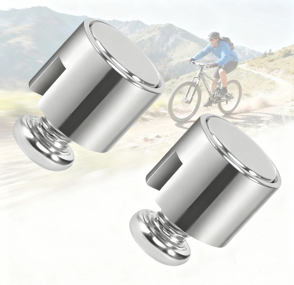 2 stuks spaakmagneet voor ebike, spaakmagneet, magneet compatibel met Bosch en Yamaha voor tempo meten