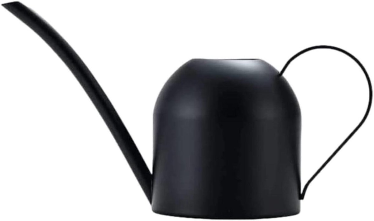 Gieter met Lange Tuit - Sproeier Plantenbak - Planten Water Geven - Roestvrijstalen Constructie - 450 ml - Zilver