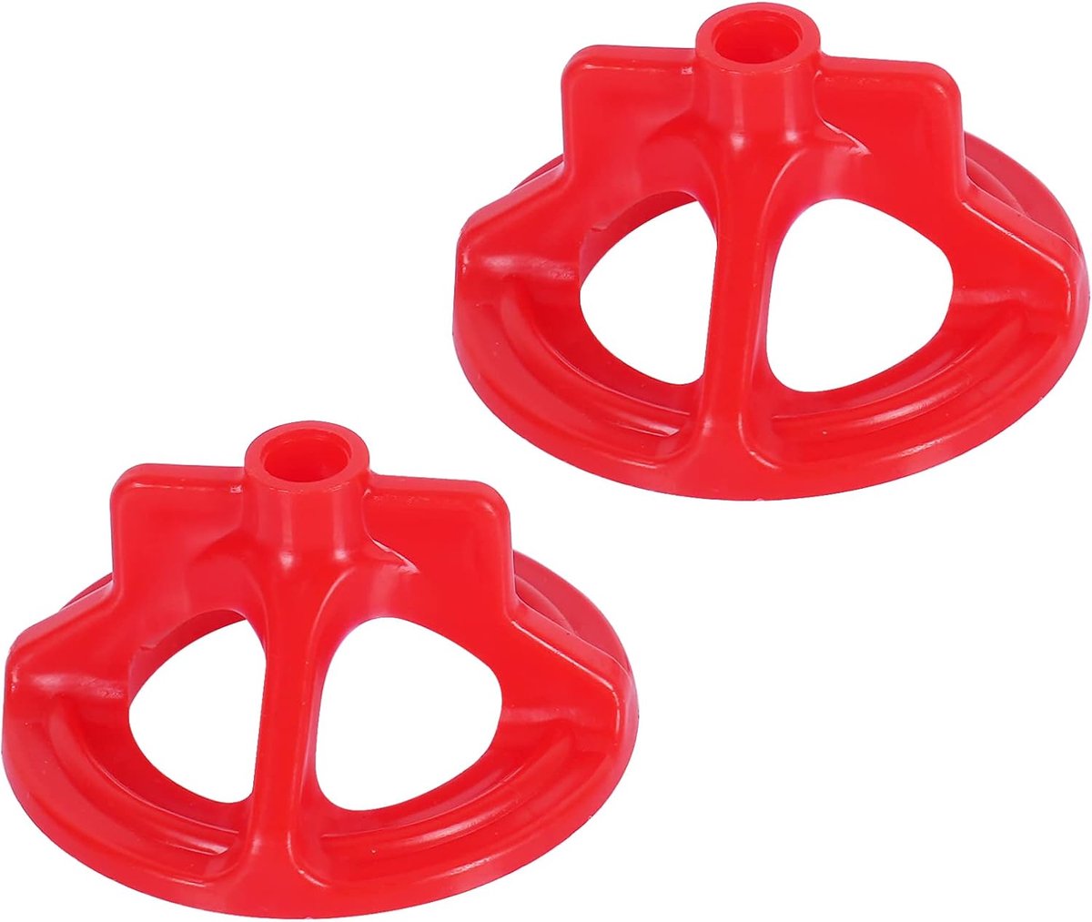 tegel-nivelleersysteem 200 doppen, anti-losdraai afstandhouders voor wand- en badkamervloeren, 1mm 1.5mm 2mm 3mm (1/8” 1/16” 1/12” 1/32”) precisie uitlijningshulpmiddel (200 stuks)
