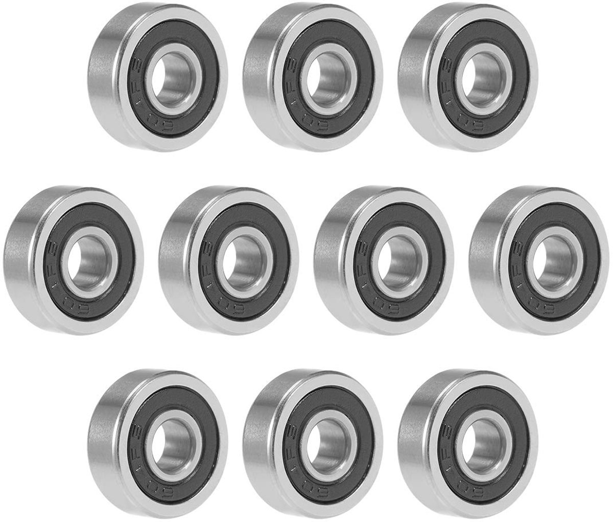Lagers 604-2RS 4x12x4mm dubbel afgedicht GCr15 lagers