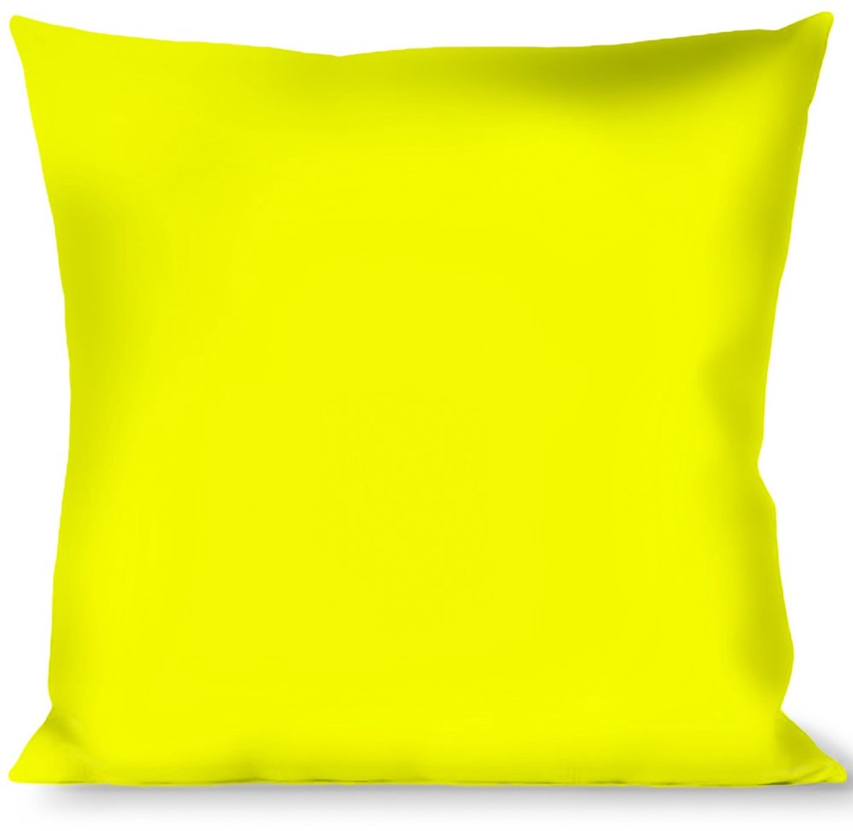 Sierkussen 45x45 cm - neon geel - zachte stof - fleurig interieur - ShopVlot