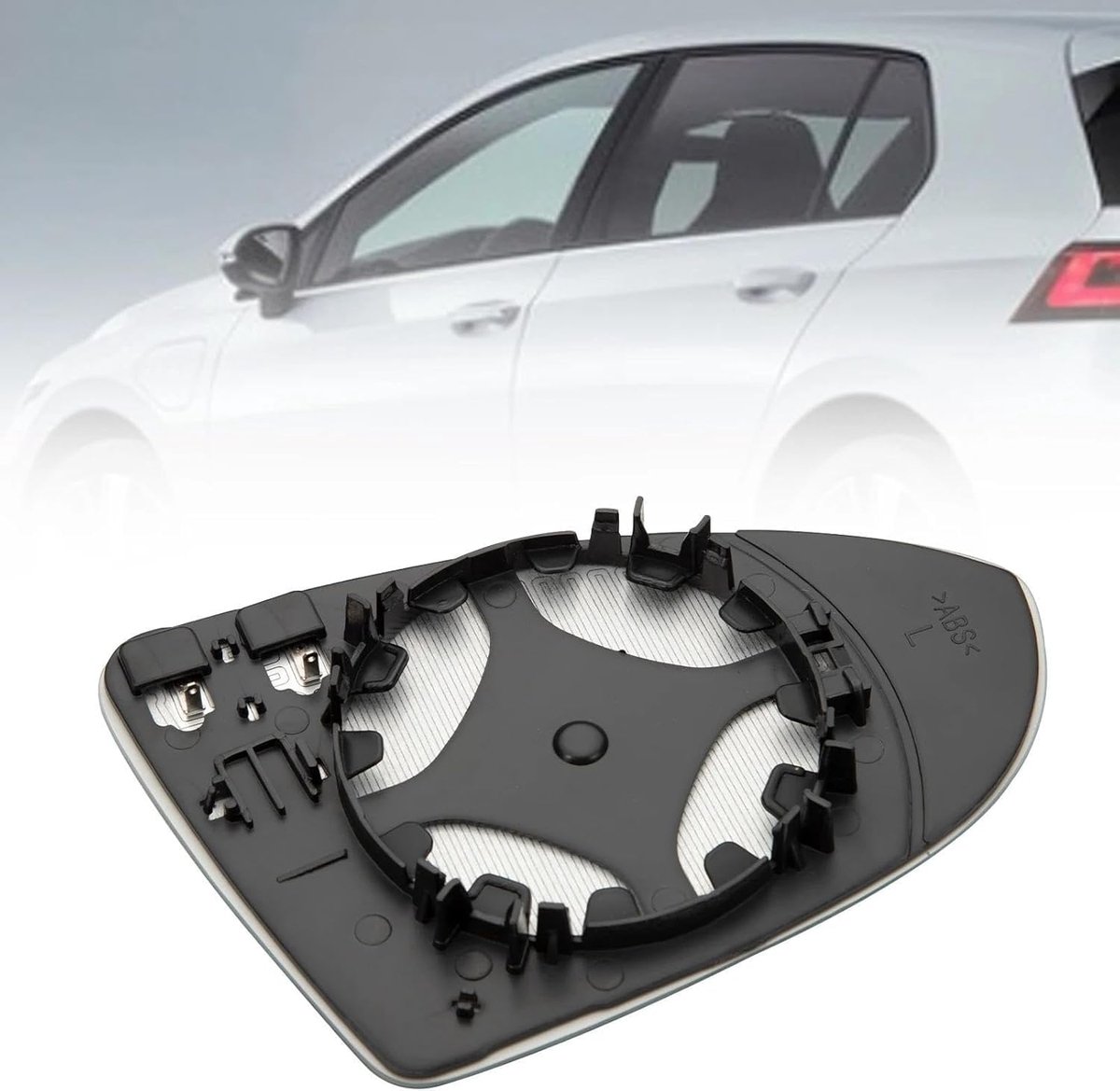 Zijspiegel verwarmbaar asferisch - Golf 7 - OE-nummer 5G0857521 - optimale zichtbaarheid - ShopVlot