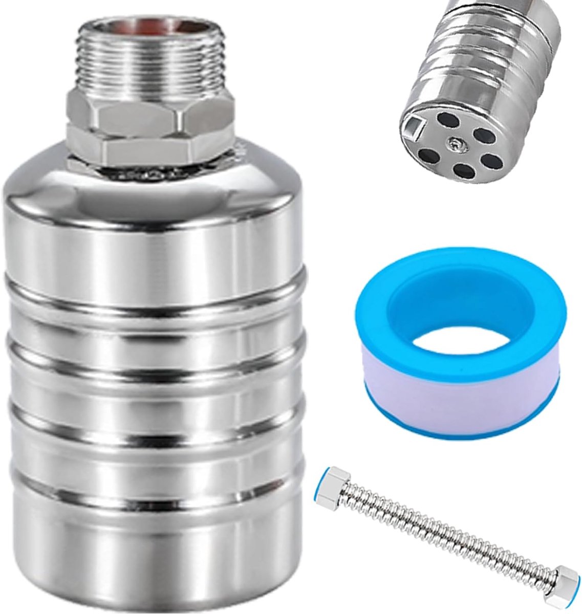 Vlotterklep voor watertank - 3/4 inch - RVS 304 - Automatische waterniveauregeling - ShopVlot