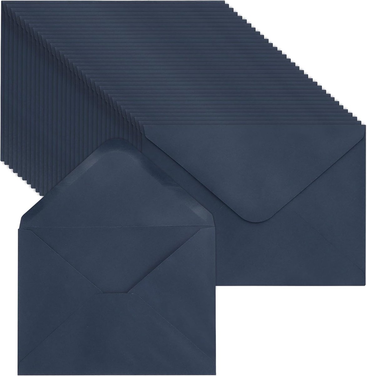 Enveloppen B6-formaat - 200 stuks blauw - zelfklevend - ideaal voor wenskaarten - ShopVlot