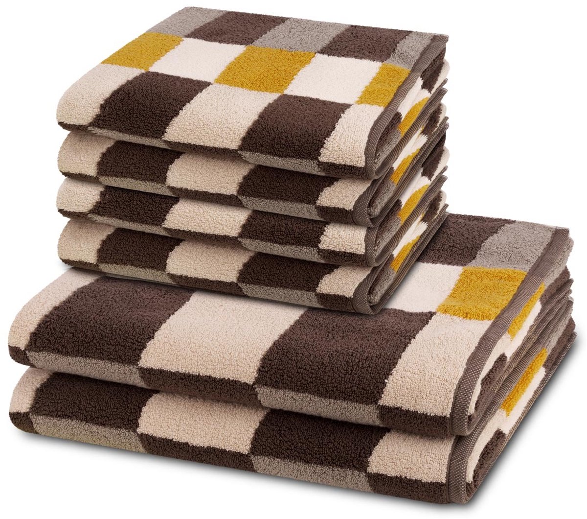 Ross Sonstiges 4 X handdoek 2 X douchehanddoek - in set 6 pack Three Stars