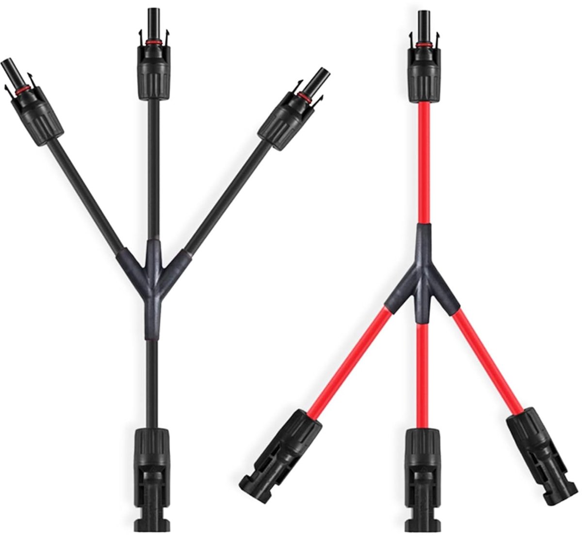 Solar kabel Y-branch parallel adapter 3 op 1 - waterdicht IP67 - eenvoudig te installeren - ideaal voor zonnepanelen - ShopVlot