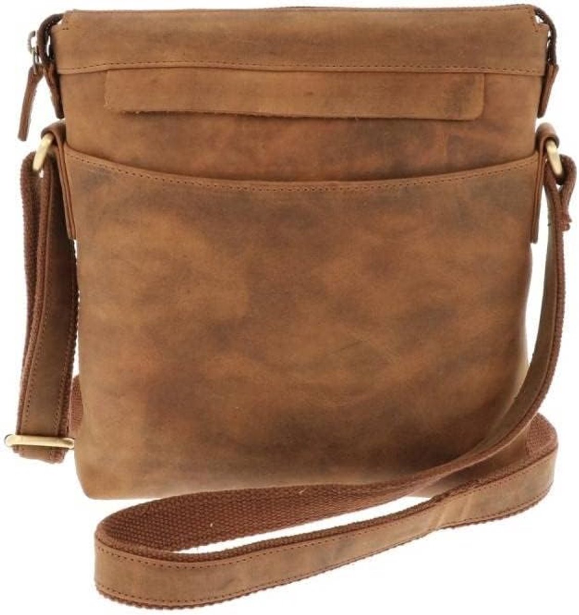 Schoudertas dames compact - Ecoleer - 2 ritszakken - Perfect voor dagelijks gebruik - ShopVlot