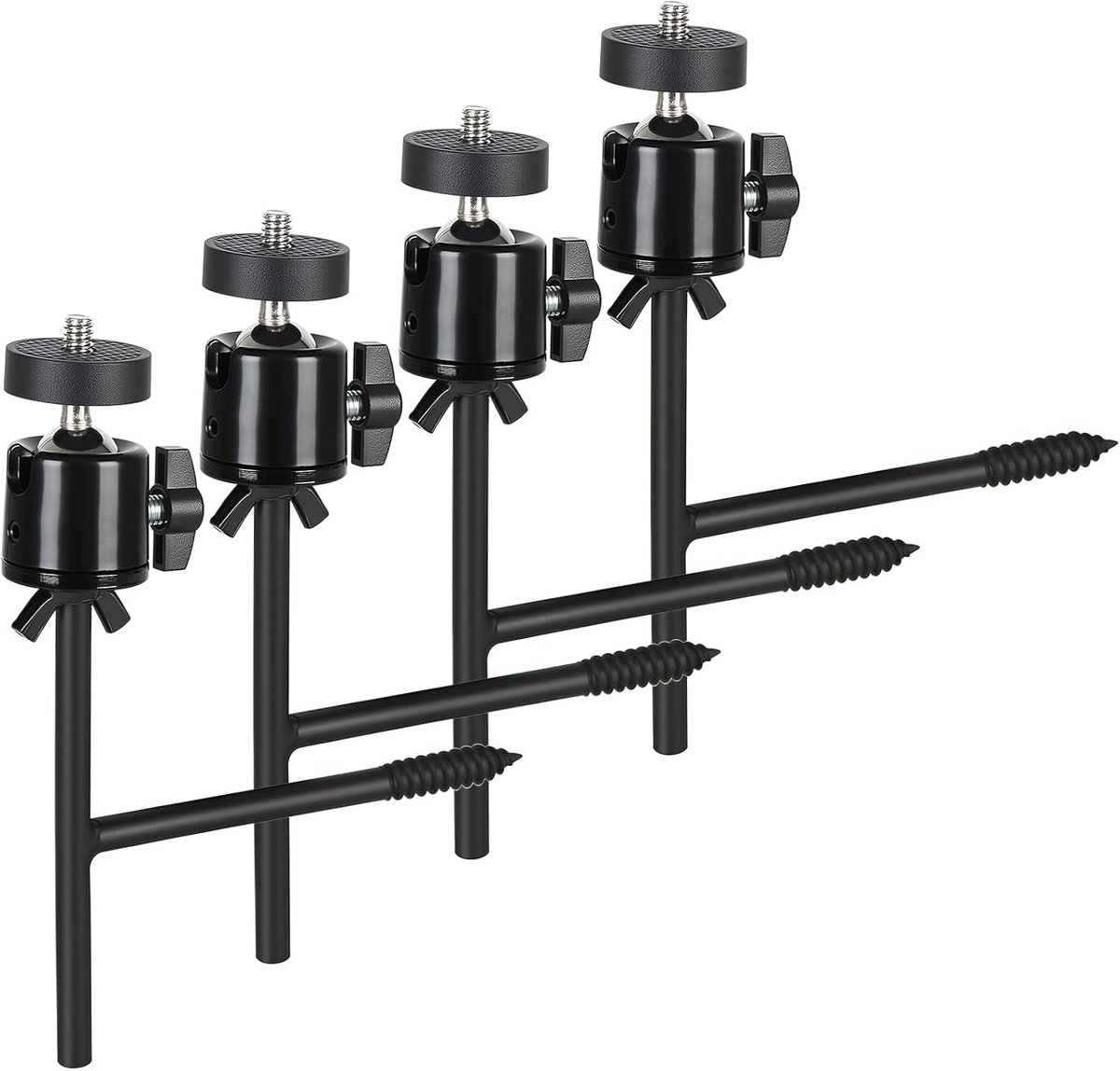 Camera houder voor boom met mini balhoofd - T-stijl X4 - Voor trailcamera's - Ideaal voor actieopnames - ShopVlot