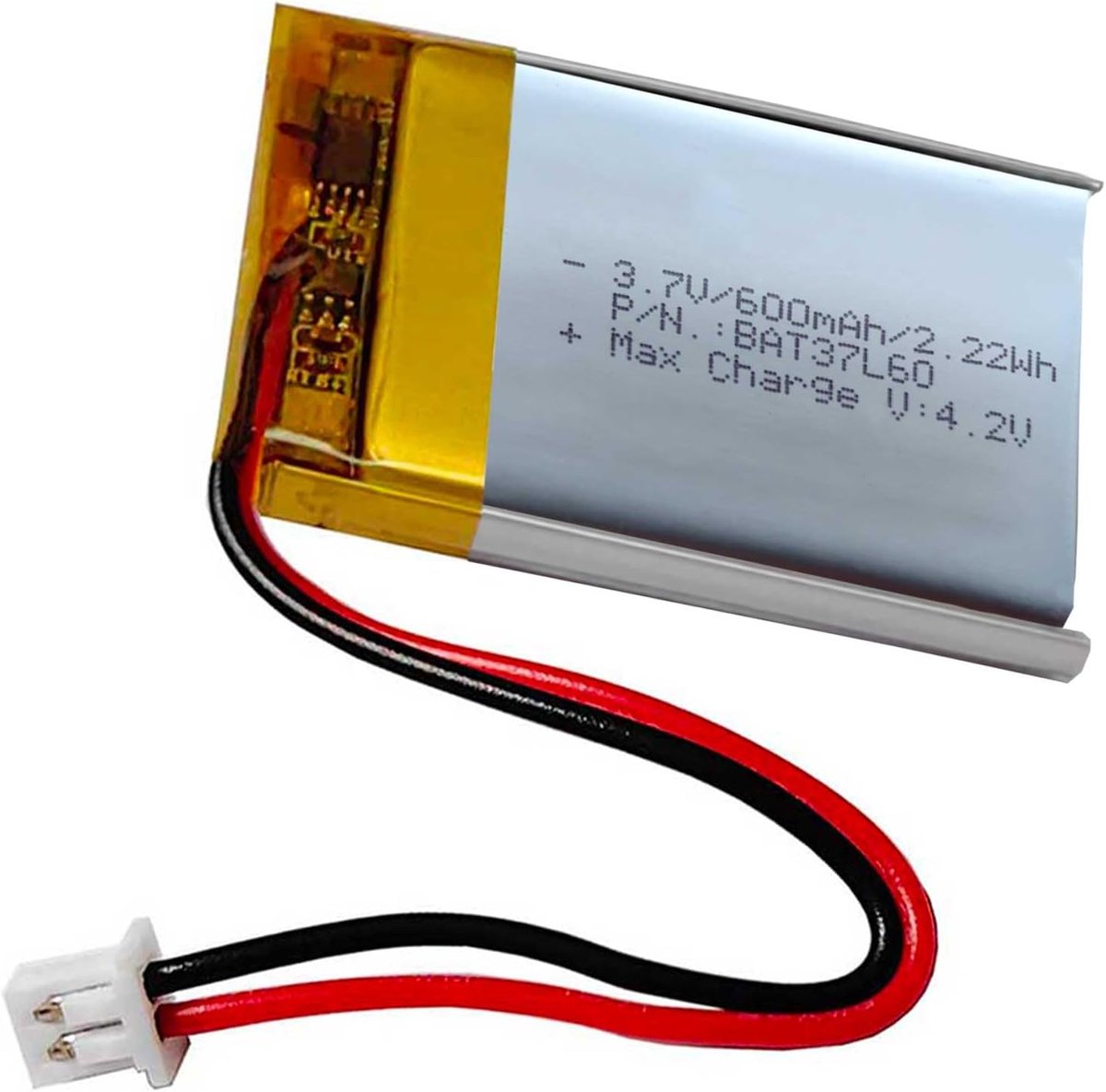 Accu 600mAh - Lithium - 3.7V - Geschikt voor Skybell HD en Bluetooth hoofdtelefoons - ShopVlot