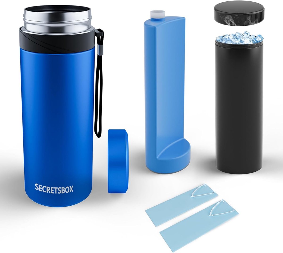 Insuline koelbox 52H - 900ml capaciteit - biogel isolatie - ideaal voor reizen - ShopVlot