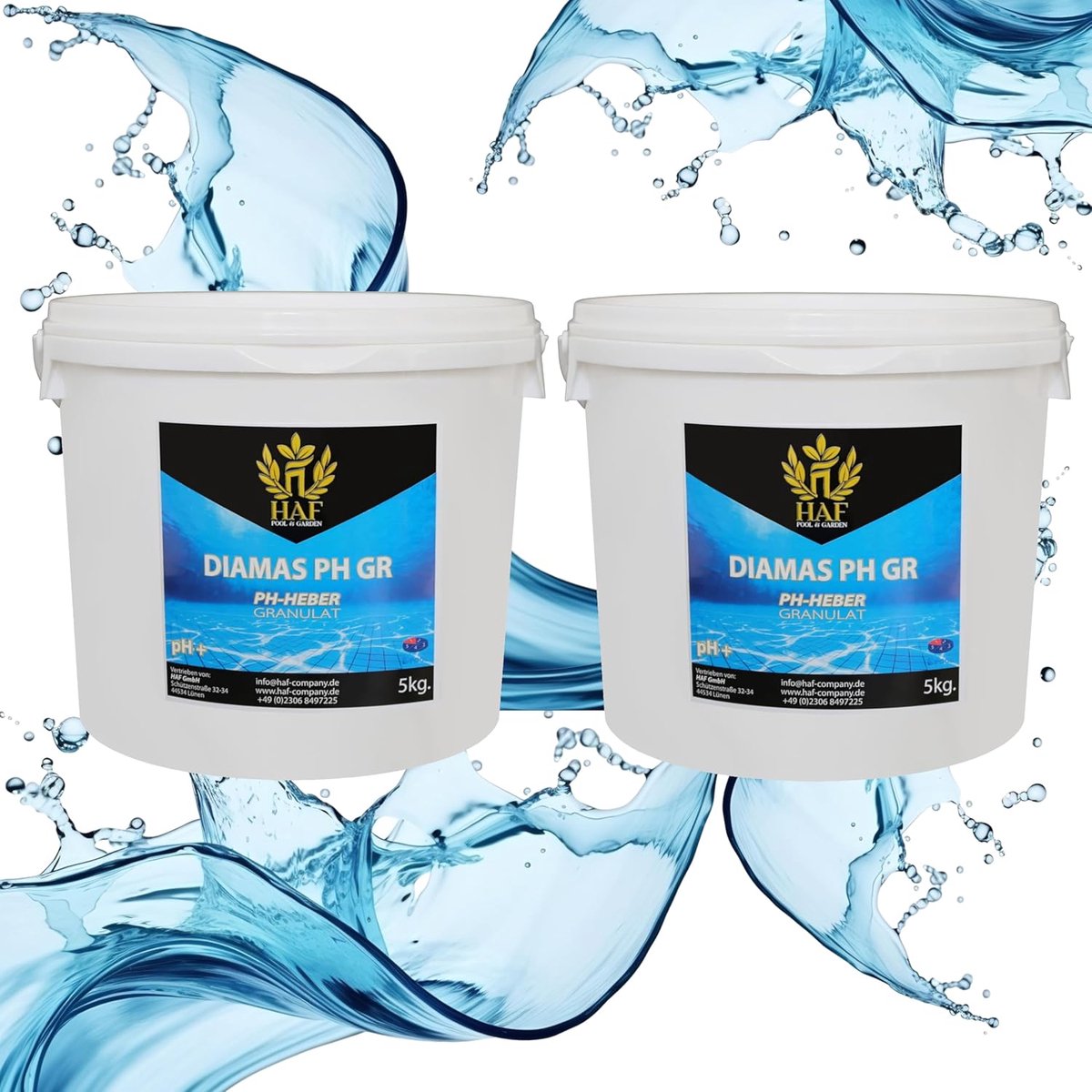 pH lifter 10 kg - granules - verhoogt pH waarde - essentieel voor zwembadonderhoud - ShopVlot