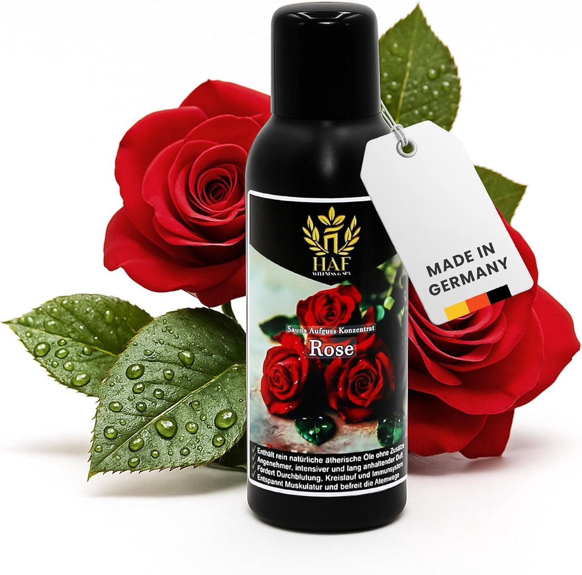 Sauna infusie concentraat 100 ml - Rozengeur - Natuurlijk - Voor een intensieve geurbeleving - ShopVlot