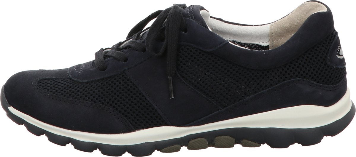 Gabor rollingsoft sensitive 06.966.46 - dames wandelsneaker - blauw - maat 42 (EU) 8 (UK)