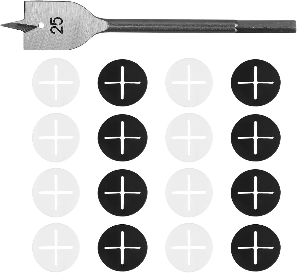 Kabeldoorvoer 16 Stuks - Rubber Gaten met 1 Wick - Efficiënt Kabelbeheer - Voor Bureau en TV-kast - ShopVlot
