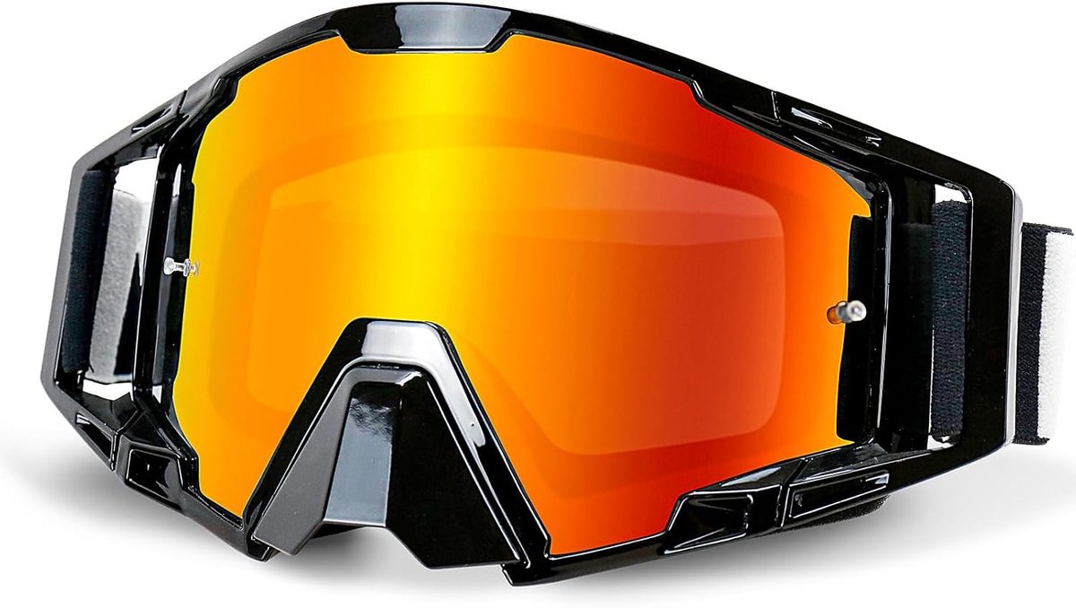 Motocross Goggles met Neusbescherming - Ski Goggles voor Mannen en Vrouwen - Voor Outdoor Sporten - ShopVlot