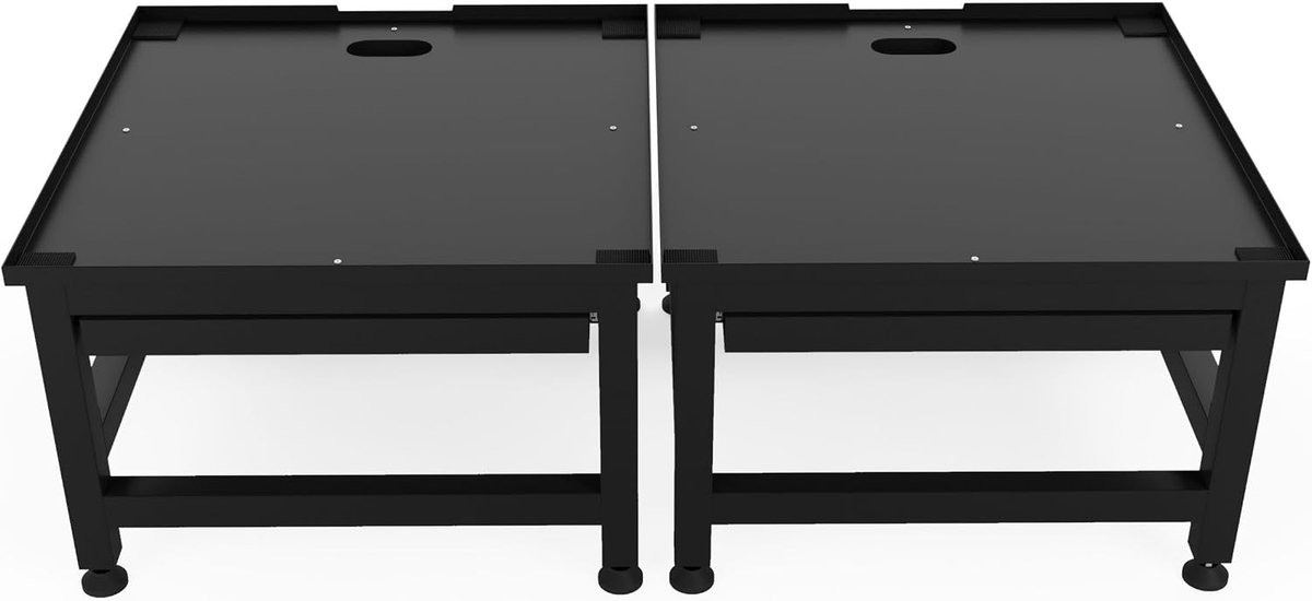 Wasmachine verhoger met uittrekbaar plateau - 42 cm hoog - zwart - ergonomisch ontwerp voor rugvriendelijk gebruik - ShopVlot