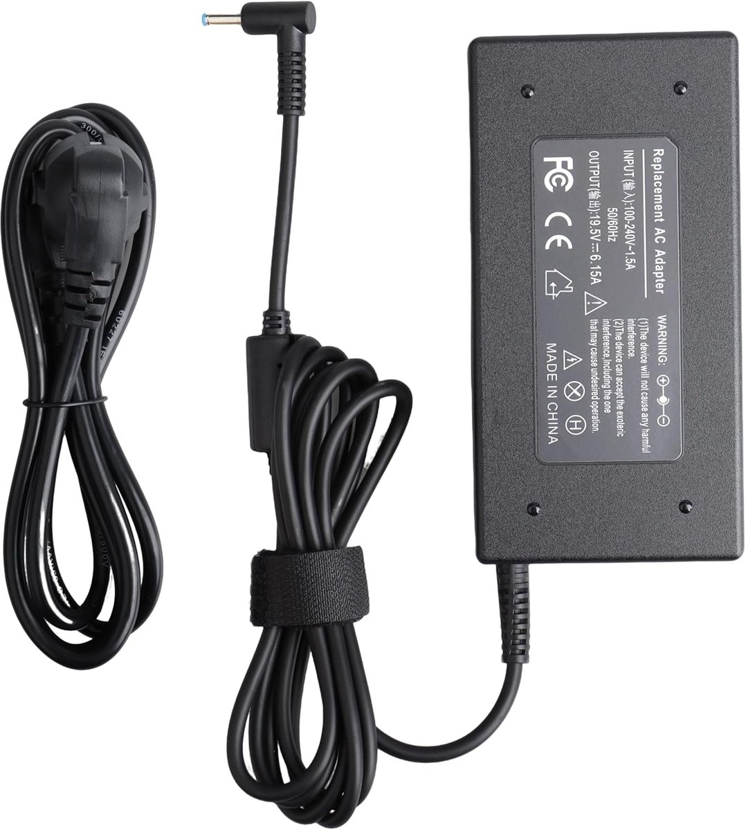 Netsnoer 120W - Compatibel met HP Envy, Pavilion en Omen - 1,8 m laadkabel - Betrouwbare stroomvoorziening - ShopVlot