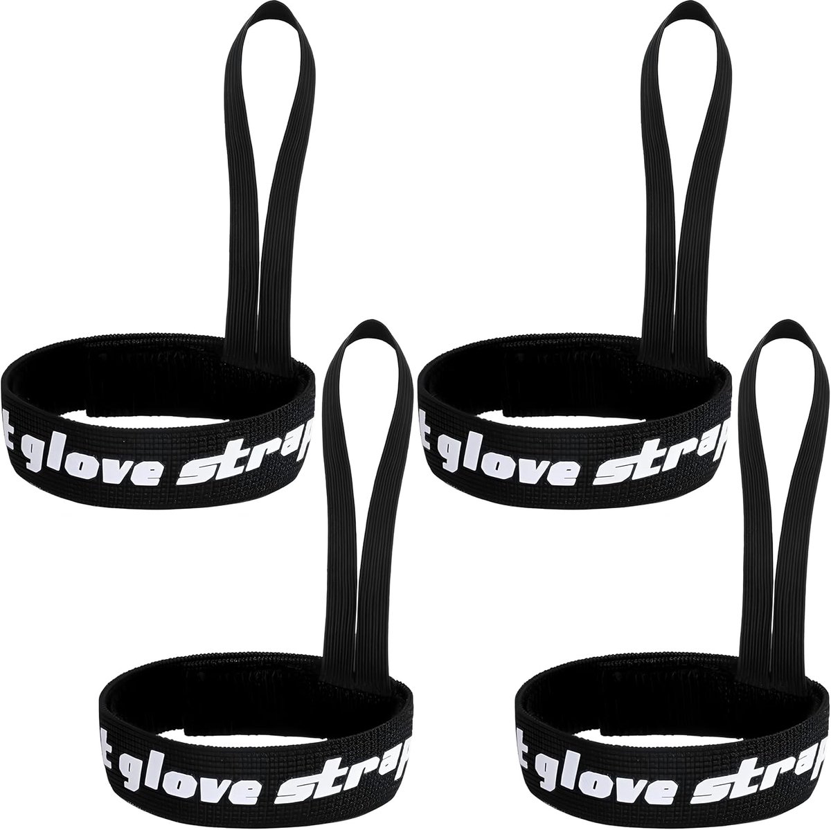 skihandschoenen anti-verliesbescherming - elastische handschoenriemen - 4 stuks - duurzaam en slijtvast - ShopVlot