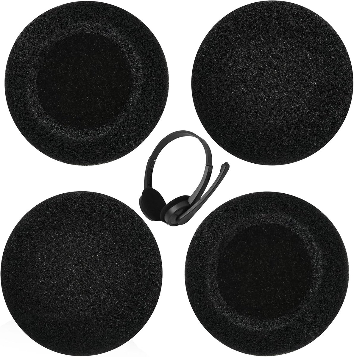 Vervangende oorkussens - compatibel met PC 2/3/5 Chat en PC 7/8 USB - hoogwaardig schuim - optimaal comfort - ShopVlot