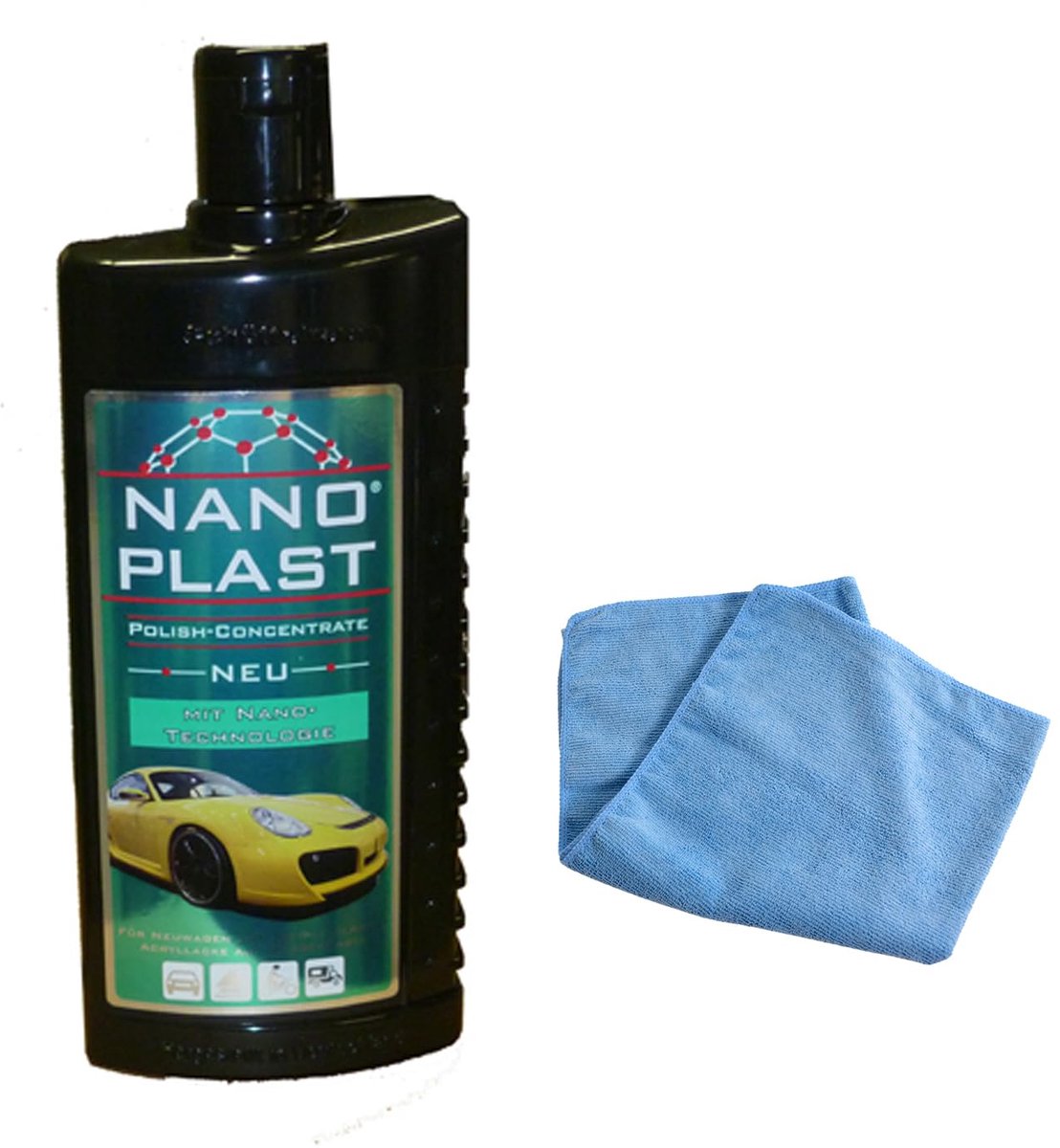 Auto polijstmiddel 500 ml - Hoogglans bescherming - Langdurige bescherming - Ideaal voor krasverwijdering - ShopVlot