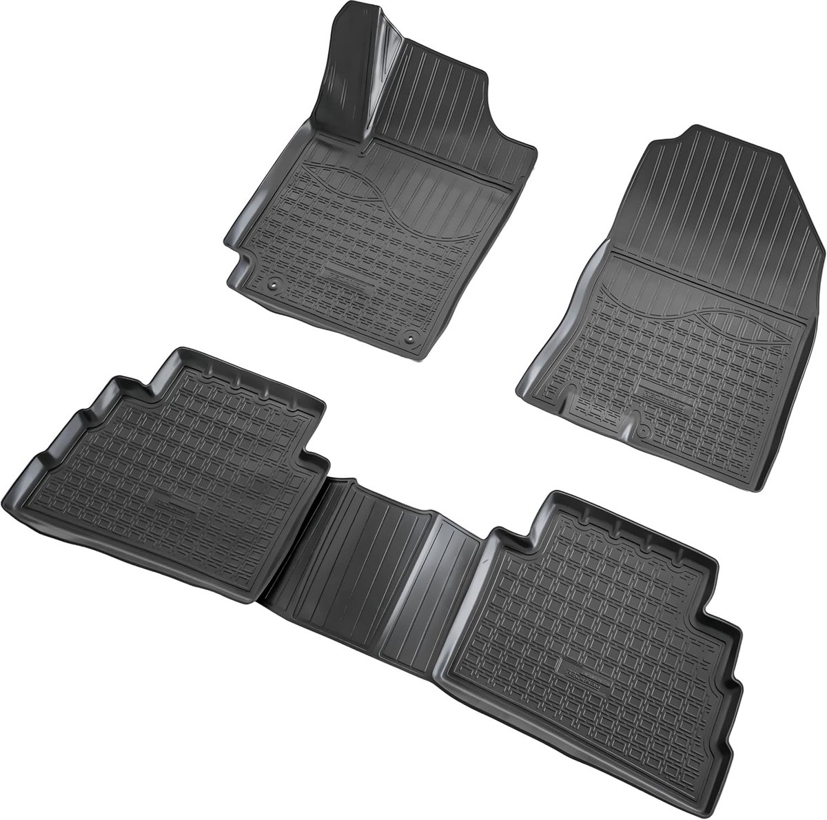 rubbermatset Hyundai Kona 2017-2023 - 3D-vormgeving - antislip en reukloos - optimale bescherming - ShopVlot