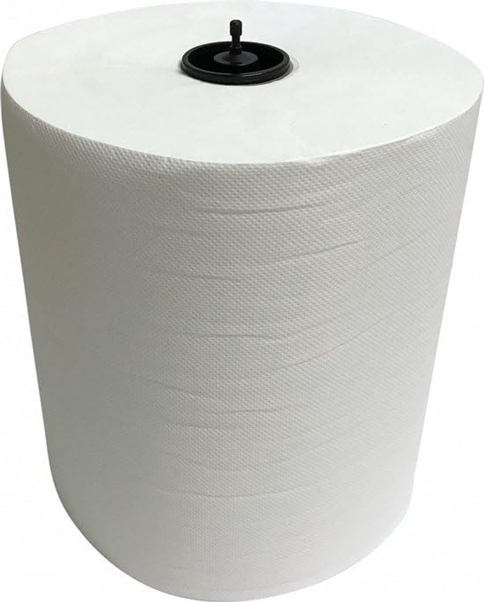 Papieren handdoeken rol 150 m - 2-laags - hoge absorptie - snel drogen - ShopVlot