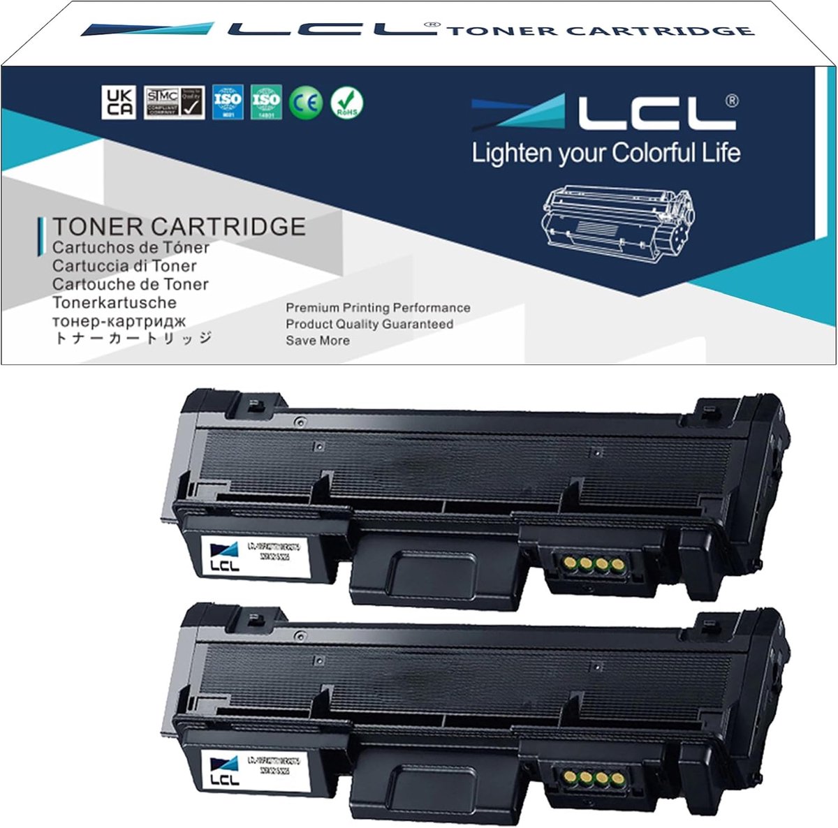 Toner cartridge 106R02777 - 2 stuks - Compatibel - Hoog rendement voor Xerox - ShopVlot