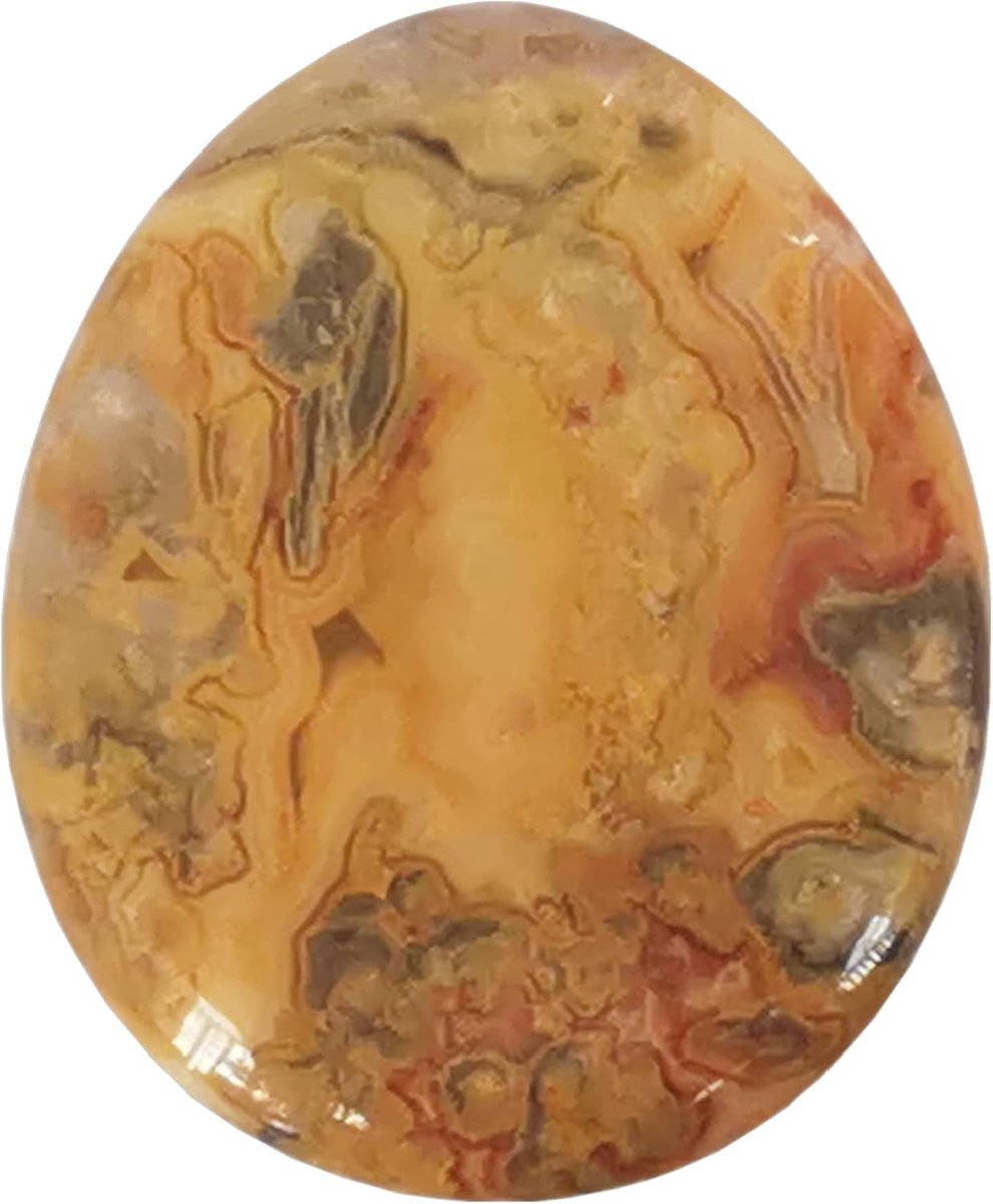 Zorgensteen palmsteen - natuurlijke onyx - chakra healing - stressverlichting - ShopVlot