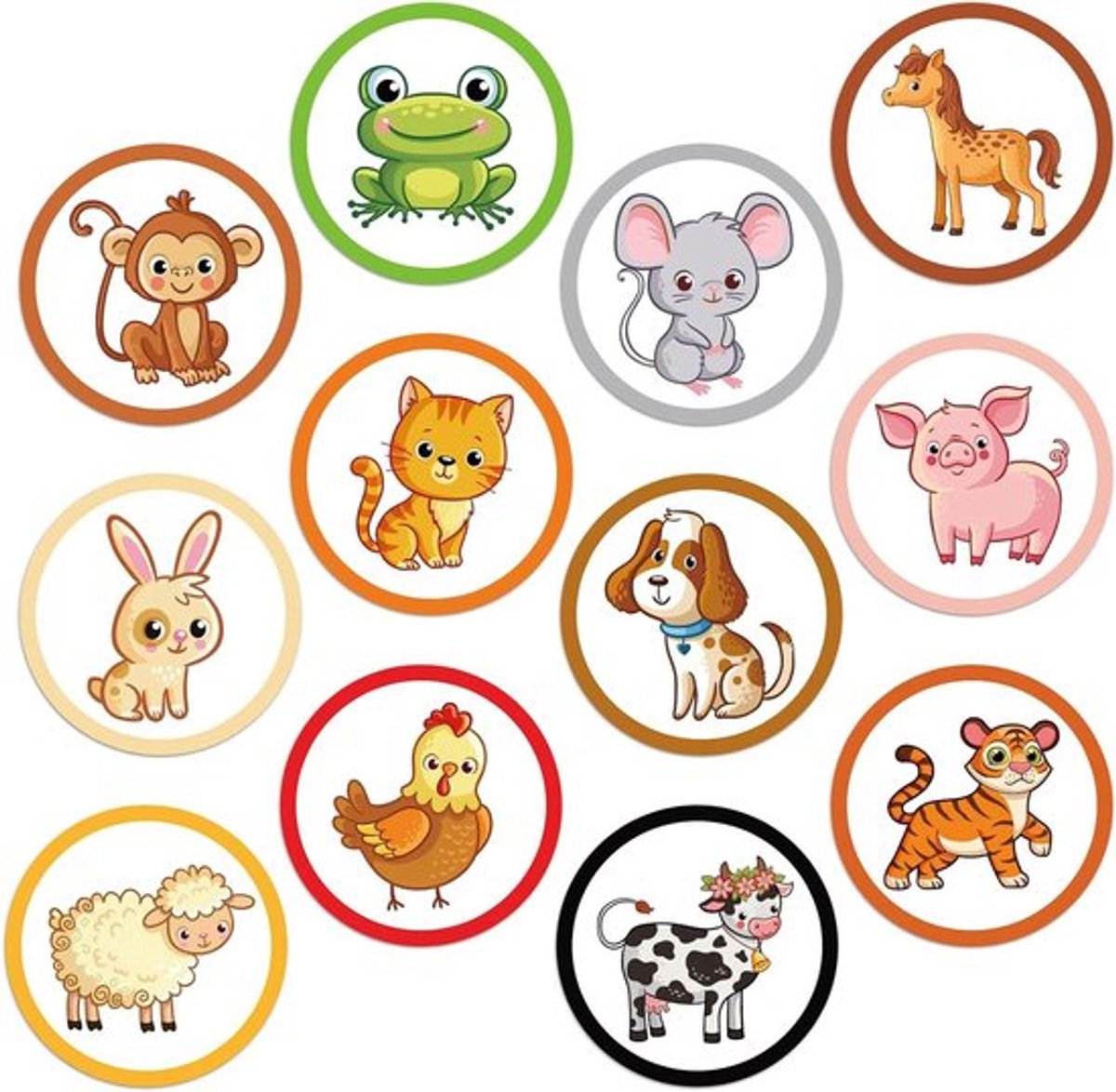 Toiletdoelwits en stickers voor kinderen - Allecto Plus