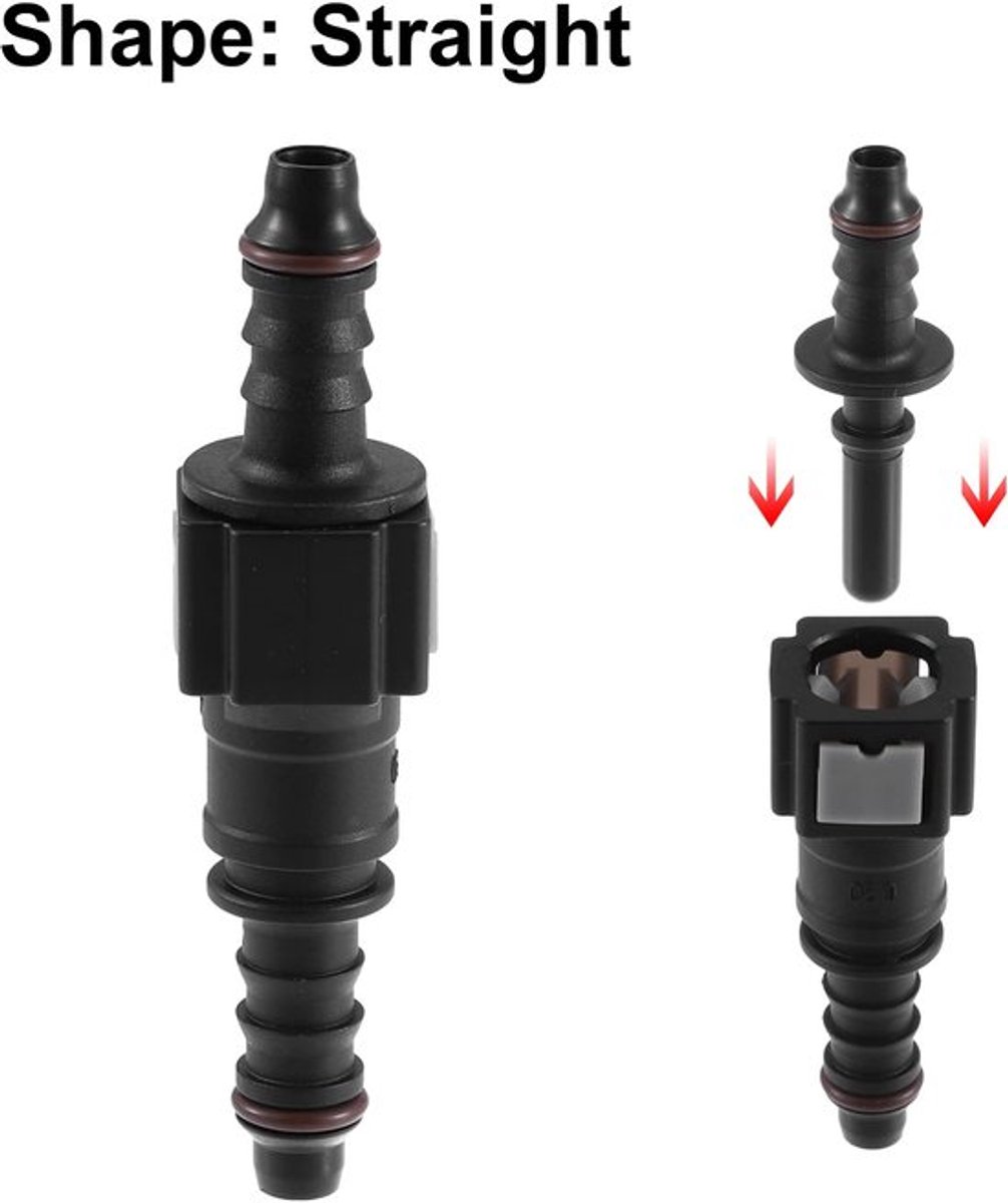 Duurzame 1/4 to 5/16 brandstofslang connector