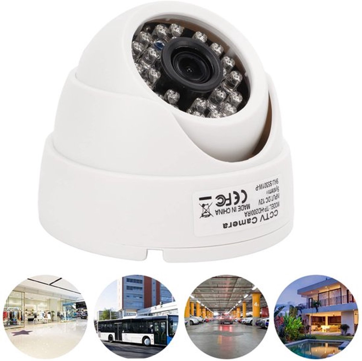 Analогe beveiligingscamera Onf3 - Helder beeld