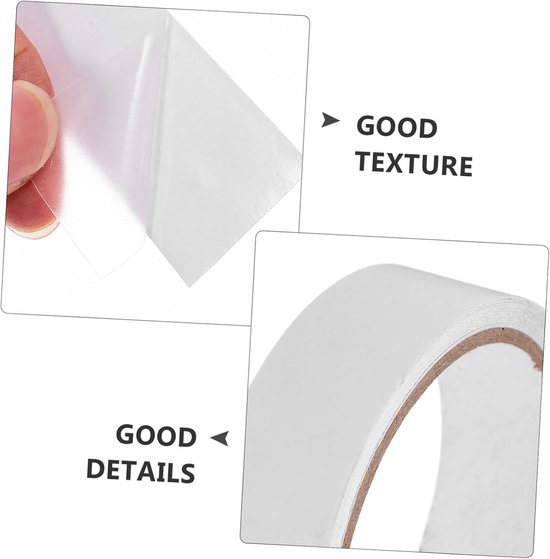 Reparatietape Stof - Waterdichte Plakker - Snelle Herstellingen - Zelfklevend - 3 Stuks - Wit — afbeelding 4