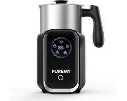 Elektrische Melkopschuimer 600 ml - 5-in-1 Automatische Melkopschuimer met Temperatuurcontrole - Voor Warm en Koud Schuim, Latte en Cappuccino