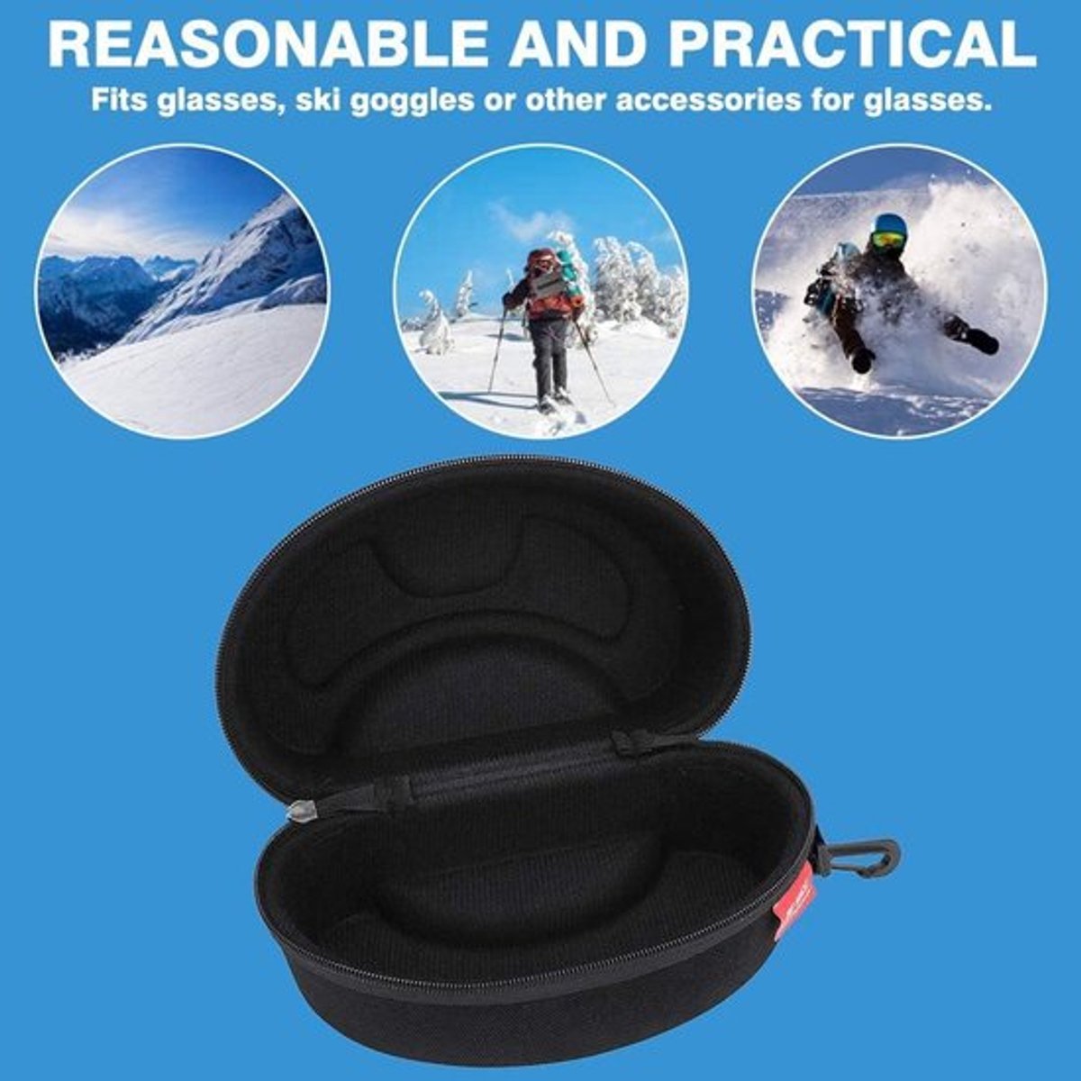 Beschermhoes voor snowboardbrillen en skibrillen voor outdoor-activiteiten