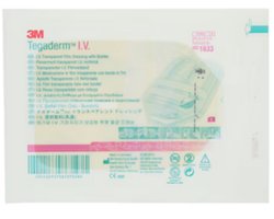 3M - Pleister - Wondzorg - Tegaderm - iv - 7x8,5cm - transp - 100 stuks in een doos