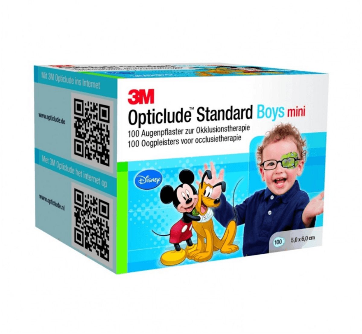 3M Opticlude oogpleisters Disney Mini Boys 100 stuks
