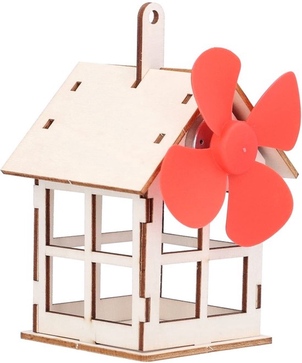 Dailygoods - Windmolen Houten Huis - Educatief Speelgoed - Interactieve