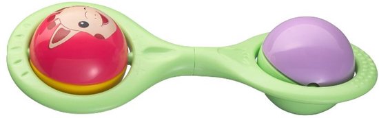 Sophie de giraf Twist Rattle Blauw - Rammelaar met Draaibare Ballen en Tinkelende Belletjes - Kraamcadeau - In Luxe Geschenkdoosje van Sophie de Giraf. — afbeelding 2
