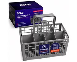 DEGG® - Panier à couverts - Panier à couverts pour lave-vaisselle - Organisateur - Universel - Convient pour Whirlpool, LG, Miele, Samsung, Siemens, AEG, Beko, Bosch, Hisense, Hoover etc.