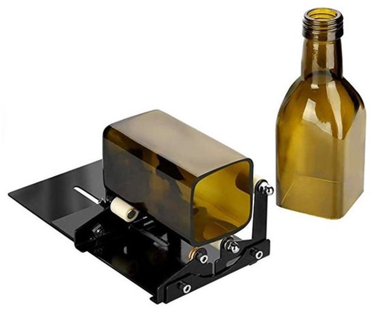 Solidchoice - Dailygoody - Glazen Fles Snijgereedschap Kit - Roestvrij IJzer Fles