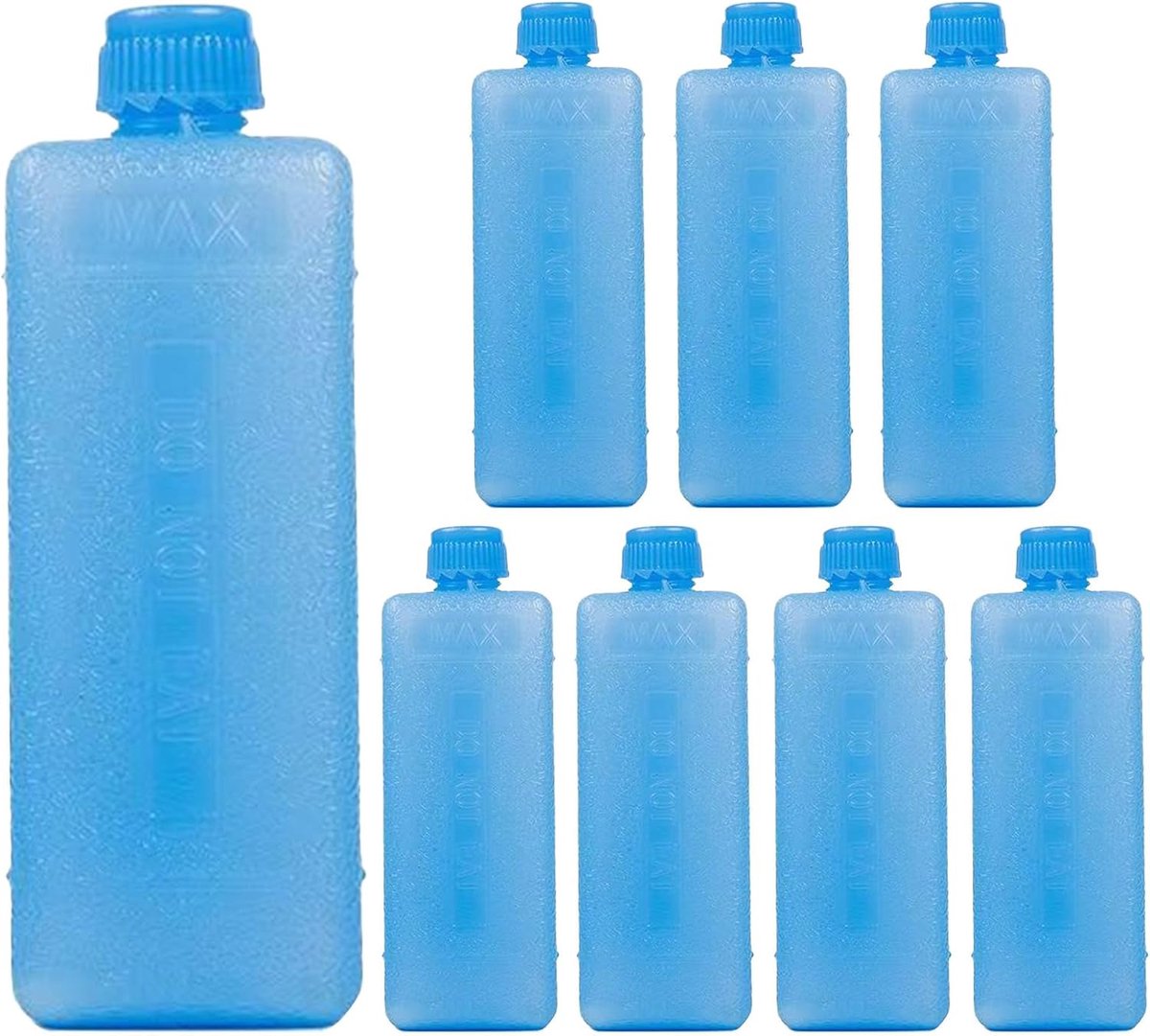 Koel Elementen - Kristalijs Packs - Dranken Koelen - Langdurige Koeling - 8 Stuks - Wit