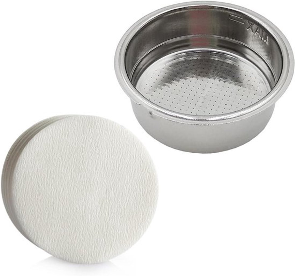 Koffiefilter Inovra Plus 100 stuks roestvrij stoel