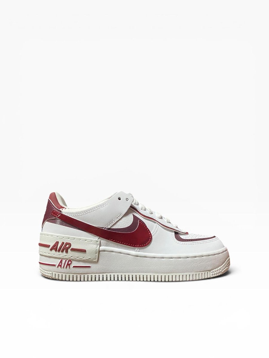Nike Air Force 1 Shadow Sneakers Dames – Doos Zonder Deksel Rood