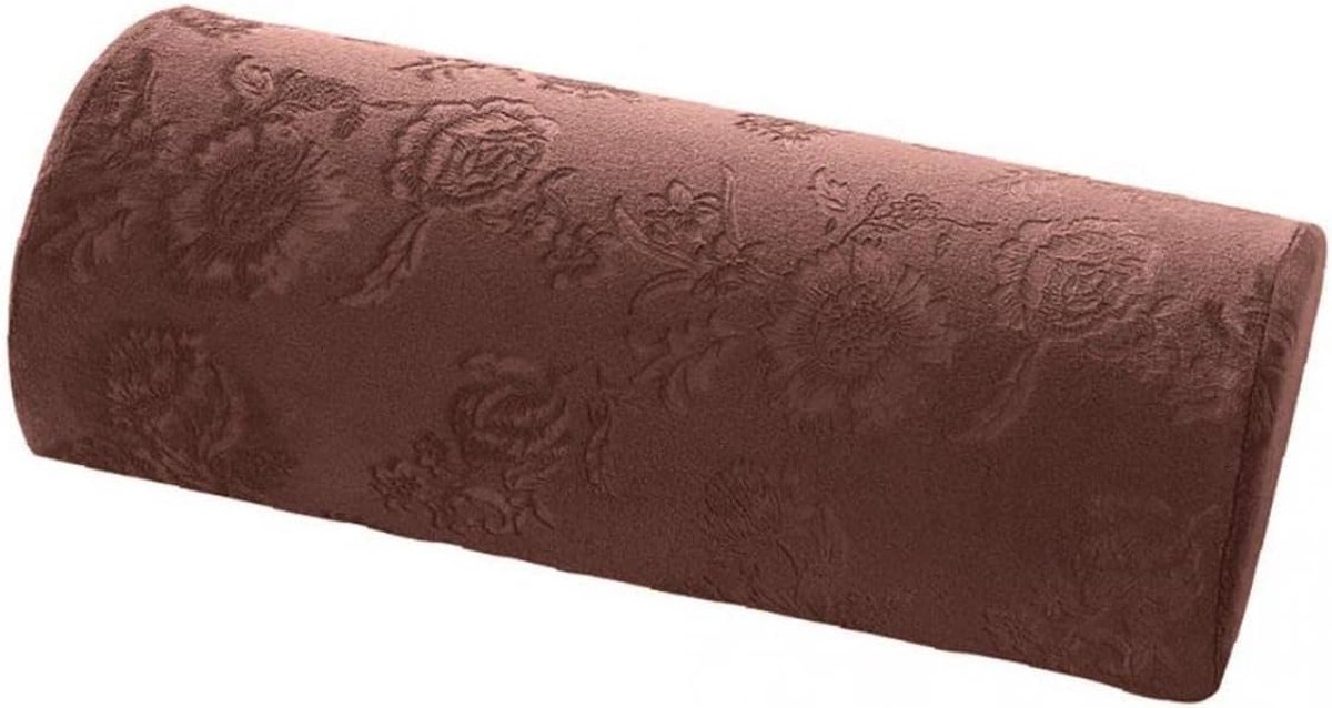 Ergonomische Voetensteun - Voetenkussen Kruk - Zittend Werk - Bevordert Bloedcirculatie - 41x18x10 cm - Bruin