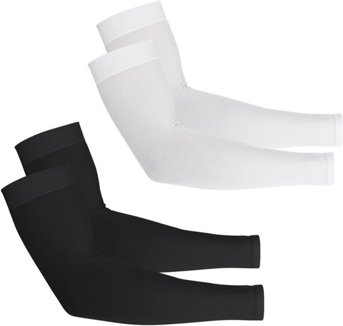 Solidchoice - Dailygoody - Vingerloze Armhoezen - UV-Bescherming - Warm Wit - Voor