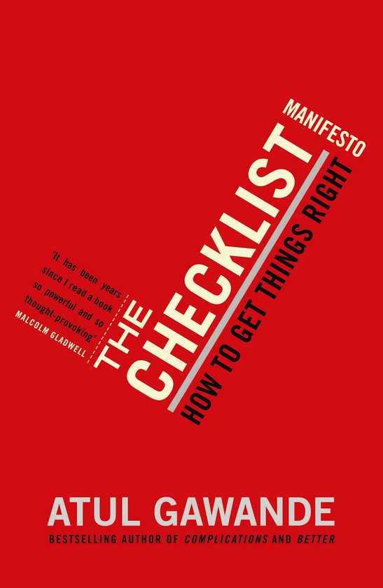 Checklist Manifesto - cover